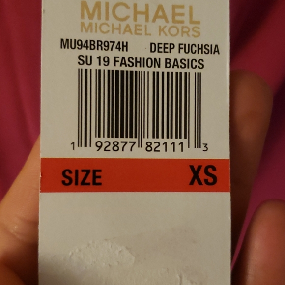 Michael Michael Kors Deep Fuchsia Petite XS - Picture 2 of 5